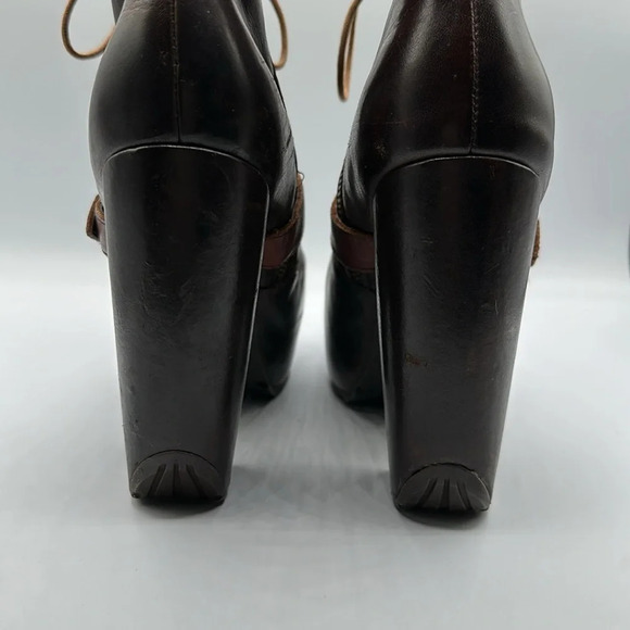 Multi-Buckled Miista ‘Andee’ Platform Boots SZ 37 US 7 - Picture 6 of 12